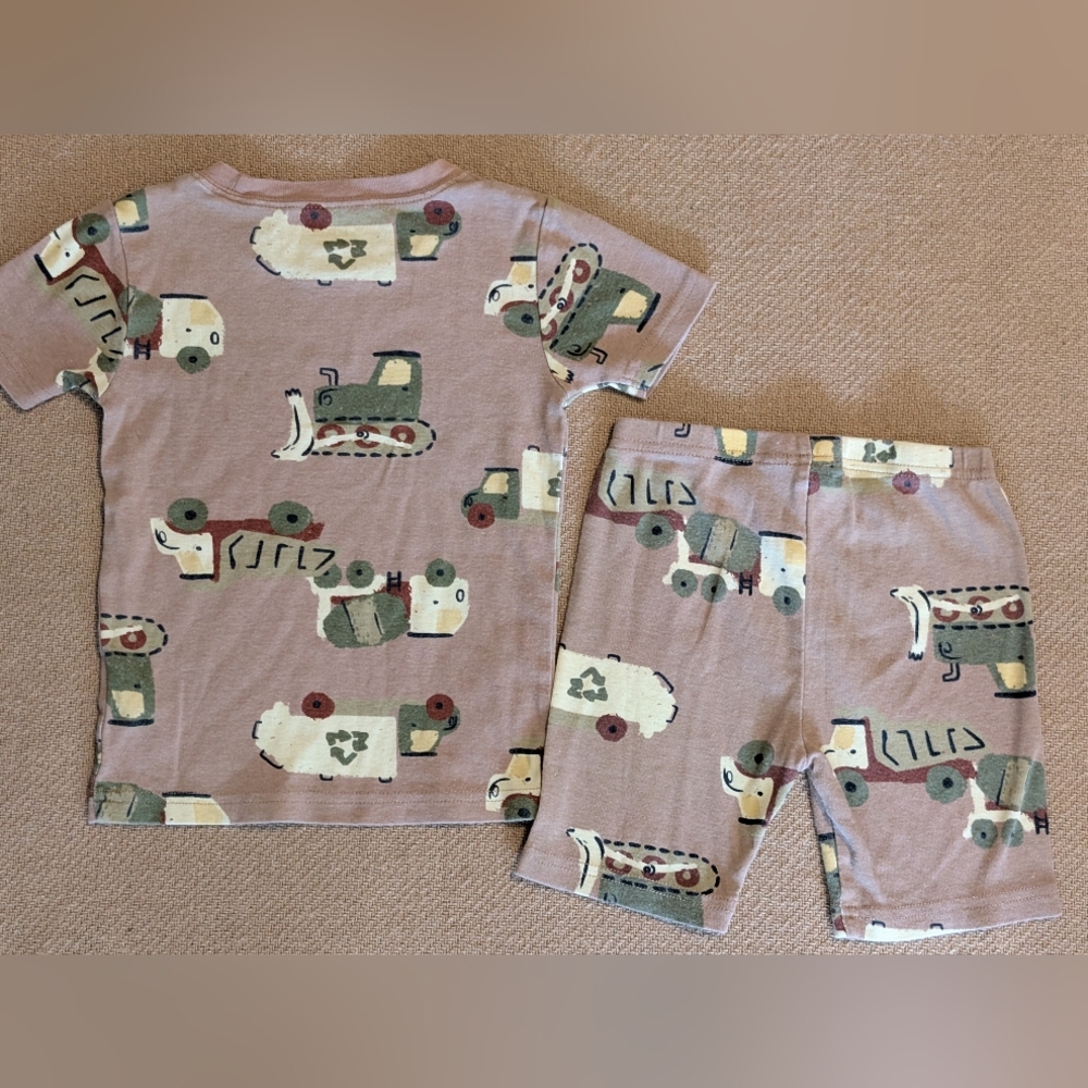 Carter's Toddler Boys Trucks Construction Patterned Pajama Set - Picture 11 of 11